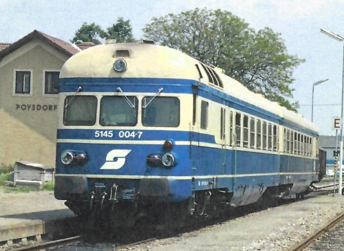 H0 DC 2tlg D-TW 5145 Blauer Blitz IV