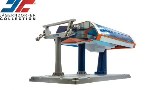 Station orange/blau
