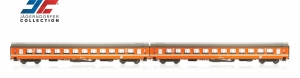 N  2 tlg UIC-X Reisezugw. 2.Kl. orange