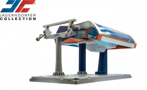 Station orange/blau